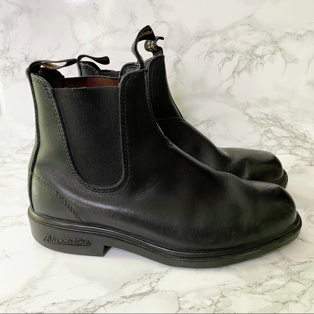 Blundstone Men’s Chelsea Black Full Grain Leather Boots